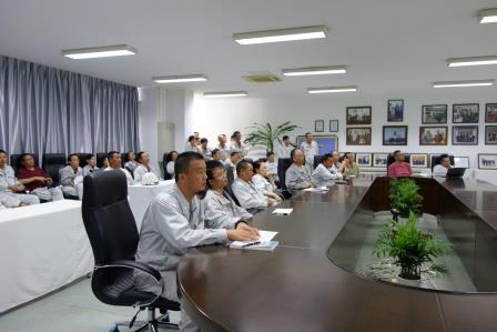 尊龙凯时官网集团（舟山）造船有限公司首次举办QC活动报告会